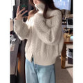 Sweter Kaszmirowy High Neck