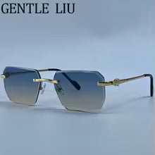 Okulary Luxury Geometric