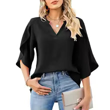 Bluzka V-Neck Casual