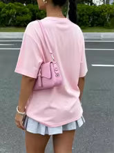 Bluzka O-Neck Chiffon Style